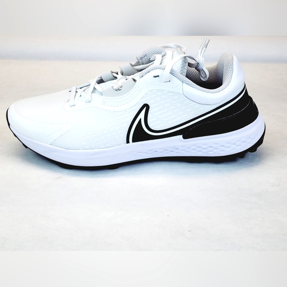 Nike Shoes Mens Nike React Infinity Pro 2 Golf Shoes White Black